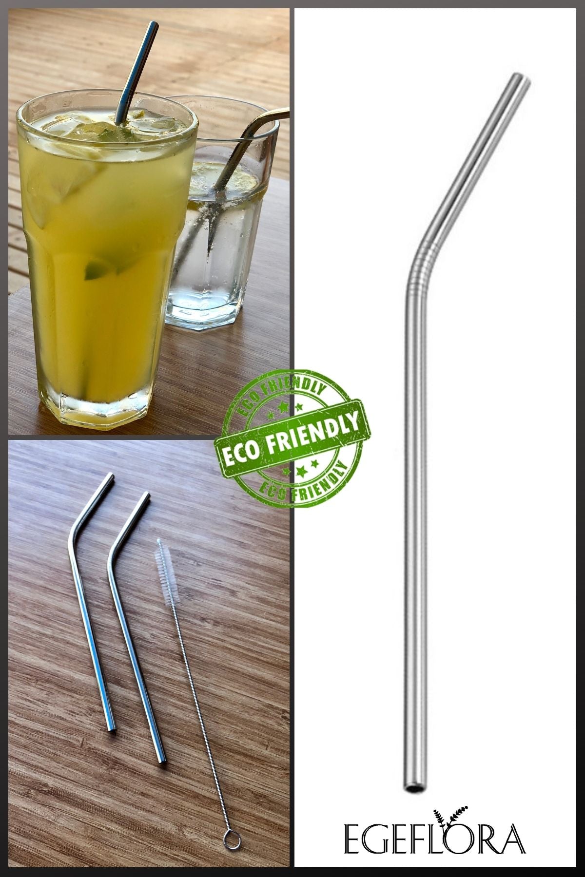 Stainless Steel Reusable Metal Straw